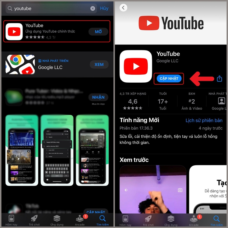 YouTube miễn phí hình 3