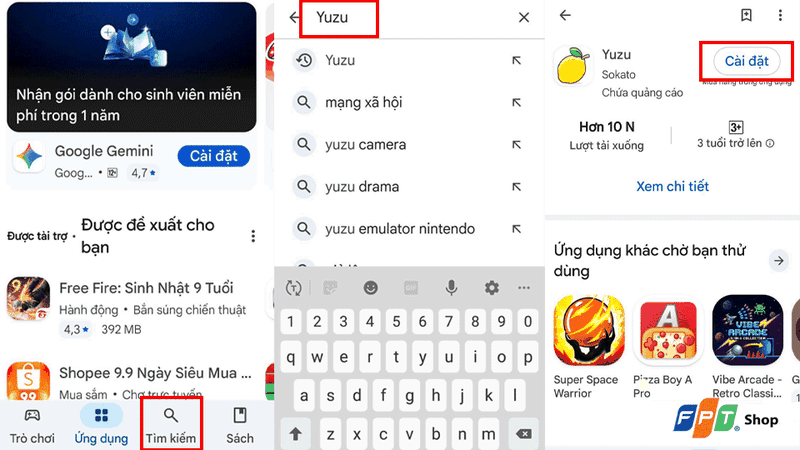 Các bước tải xuống game Yuzu cực đơn giản