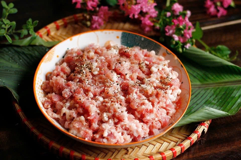 ướp thịt ngon cho Cách làm thịt viên nướng