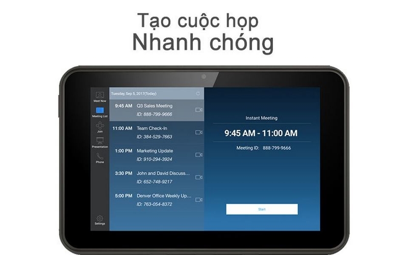 Zoom Rooms cung cấp nhiều phương thức linh hoạt để mở rộng số lượng người tham gia
