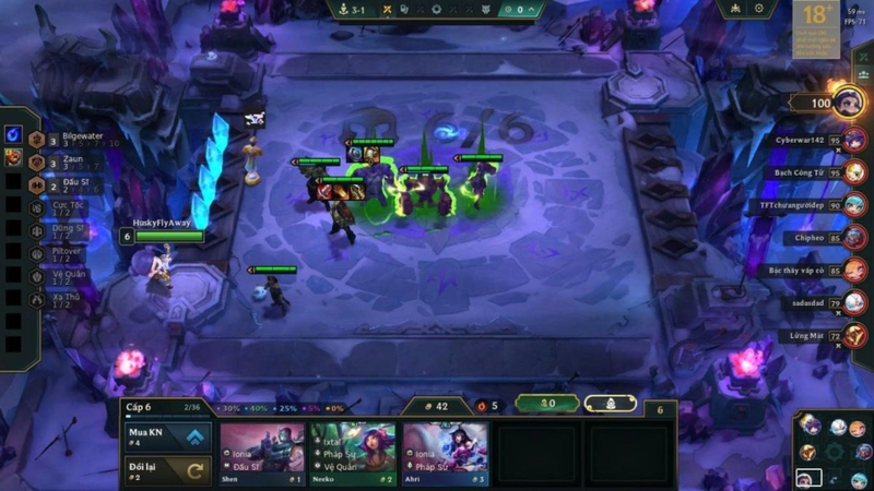 Giai đoạn đầu game