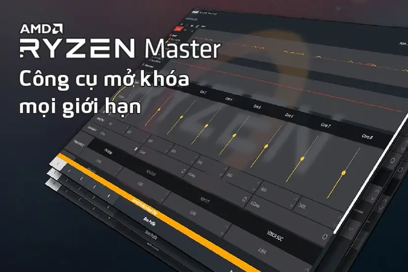 AMD Ryzen Master Utility là gì? Công cụ ép xung mạnh mẽ từ AMD