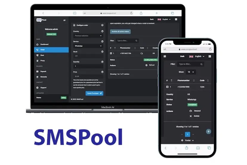 SMSPool là gì? Các tính năng và cách tải, cách đăng ký SMSpool