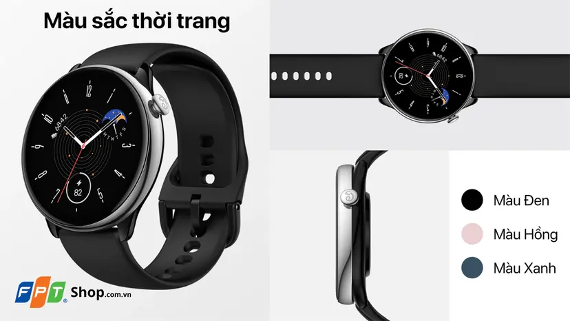 Đồng hồ Amazfit GTR Mini Thiết kế sang trọng