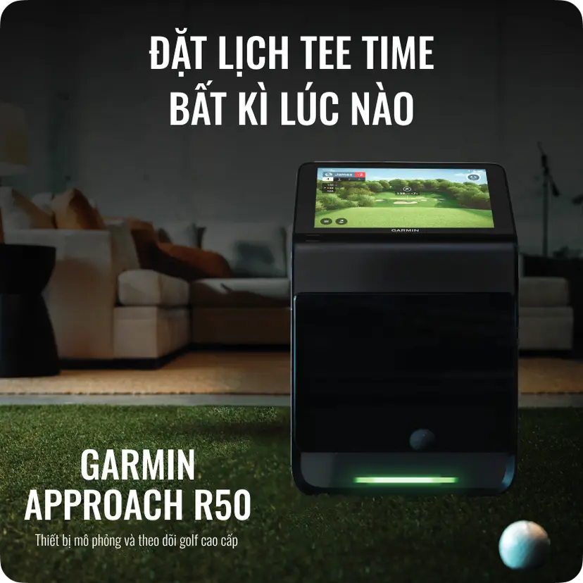 Đặt lịch tee time bất cứ lúc nào