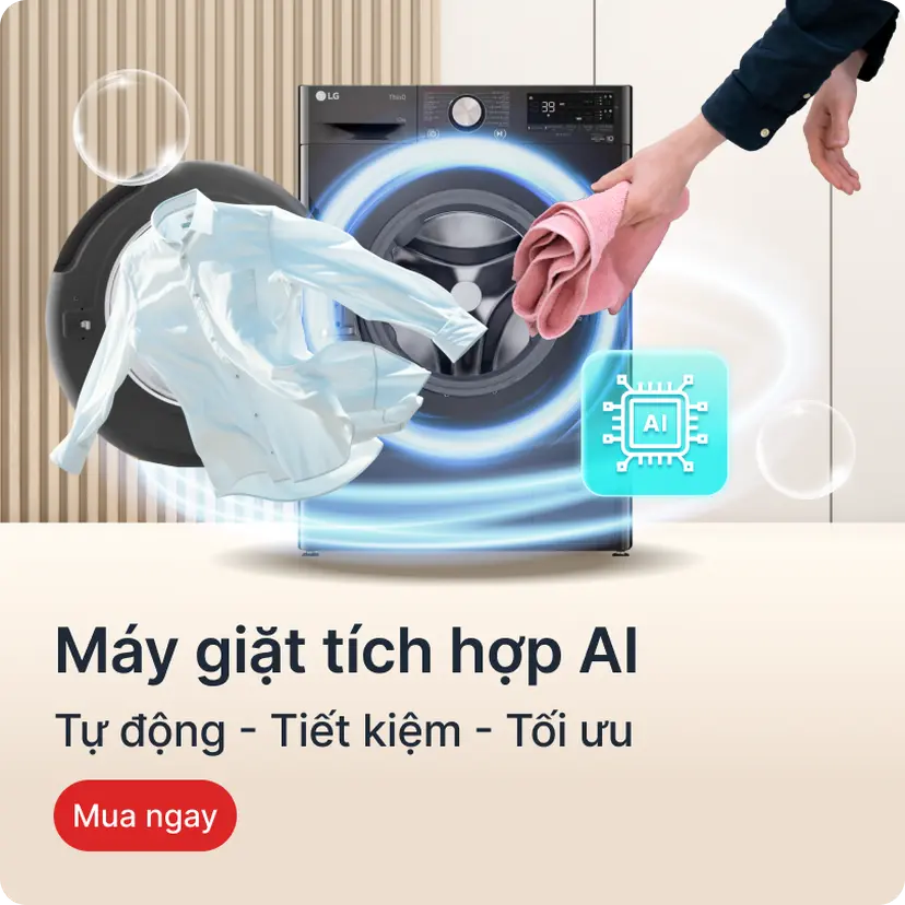 Máy giặt LG AI