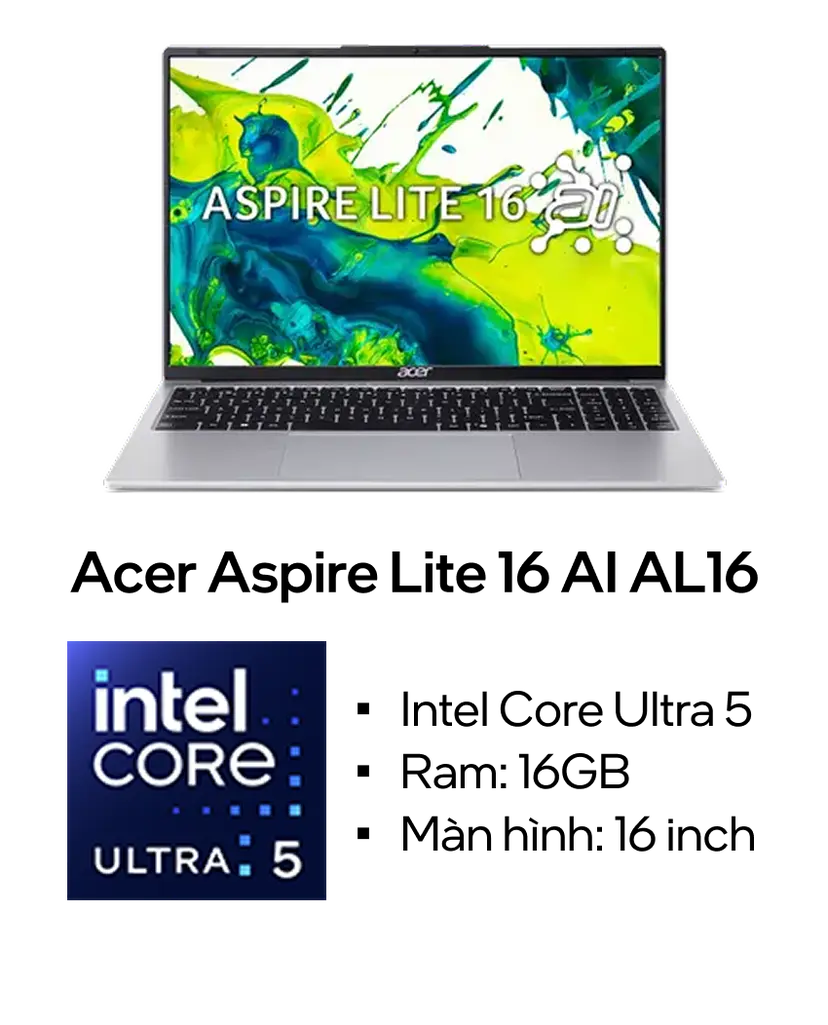 Acer Aspire Lite 16 AI AL16