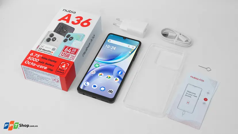 Nubia A36 4GB chính hãng, giá rẻ