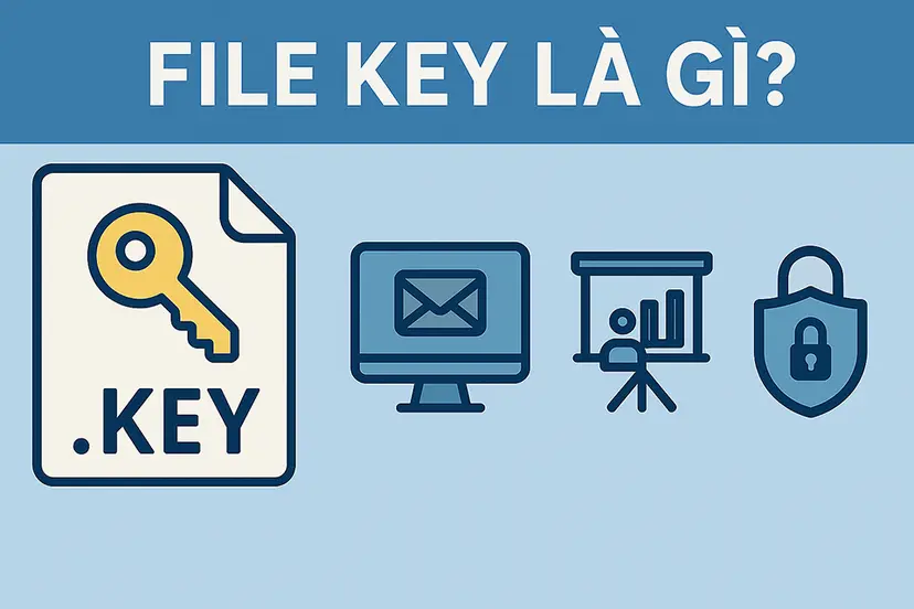 File KEY là gì? Tìm hiểu chi tiết về các loại file .KEY phổ biến nhất ...