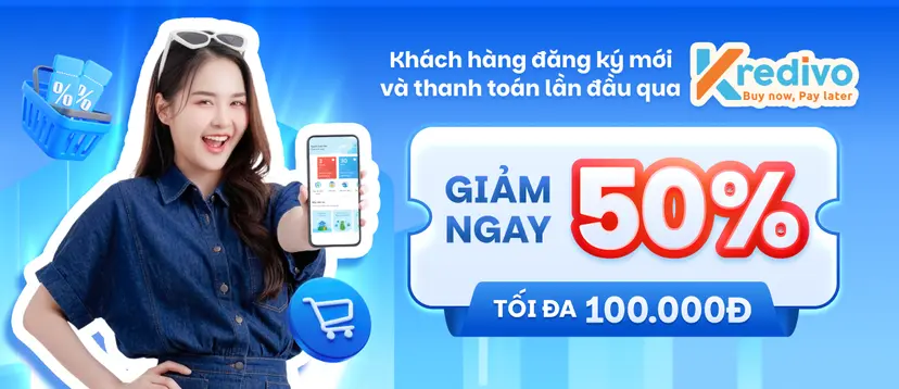 KREDIVO 50%