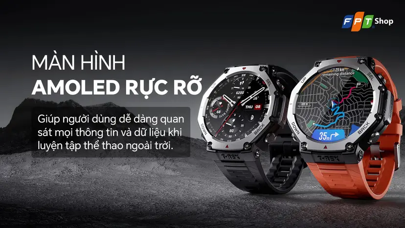 Đồng hồ Amazfit T-Rex chính hãng, giá rẻ