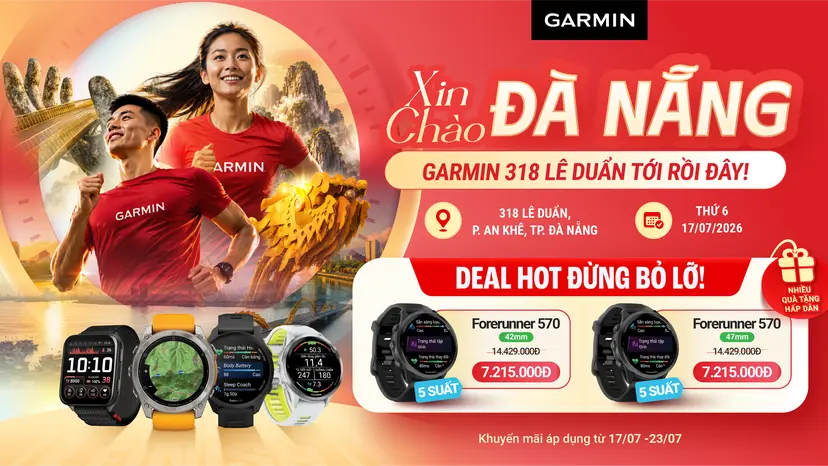 Xin chào Đà Nẵng! Garmin by FPT Shop 318 Lê Duẩn chính thức khai trương