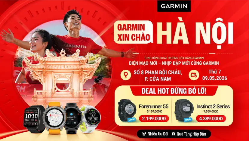 Sự kiện Re-Opening "diện mạo mới - nhịp đập mới" tại Garmin by FPT Shop số 8 Phan Bội Châu