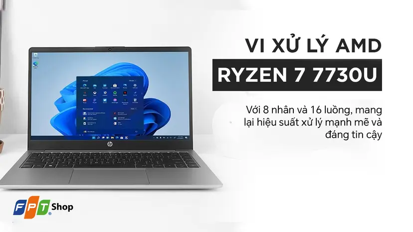 Laptop HP 245 G10 R7-7730U | Trả góp 0%, chính hãng, giá rẻ