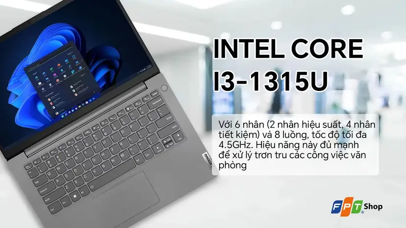 Lenovo V14 G4 IRU i3-1315U (83A000S4VN) chính hãng, giá rẻ