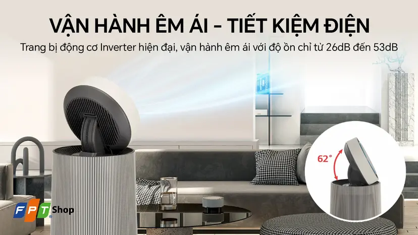 Máy lọc không khí LG PuriCare 360 Alpha AS65GDBY0 | Chính hãng