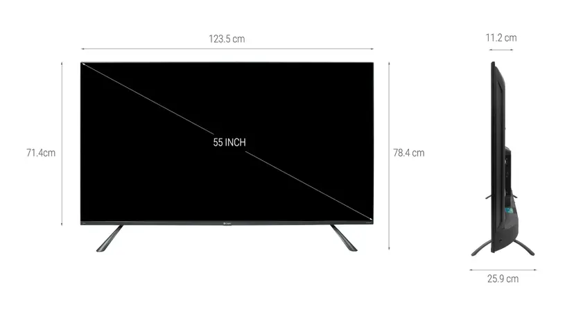 Smart Tivi Samsung 4K Crystal UHD 85 inch UA85DU8000KXXV
