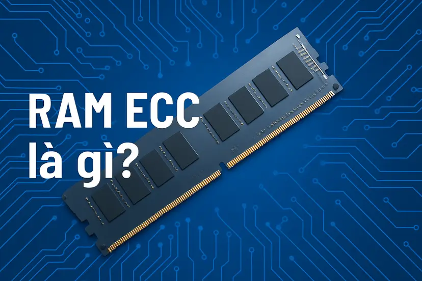 RAM ECC là gì? Các loại phổ biến và so sánh với RAM thường