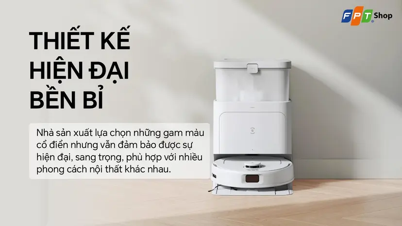 Robot hút bụi lau nhà Ecovacs N30 Pro Omni Giá rẻ, góp 0%