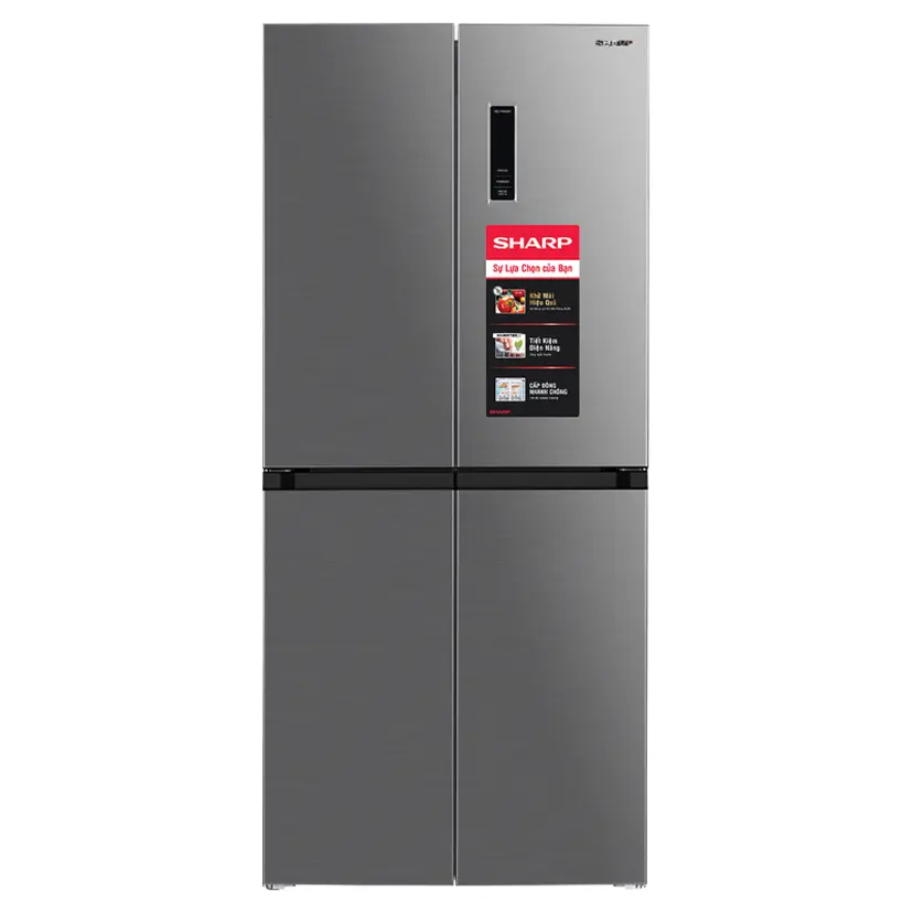 Tủ lạnh Sharp Inverter 362 lít SJ-FX420V-SL giá tốt, góp 0%