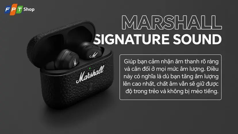 Tai nghe Marshall Motif ANC Có trả góp, giao nhanh 1H