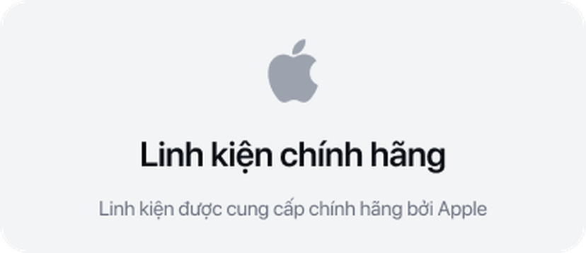 Linh kiện chính hãng