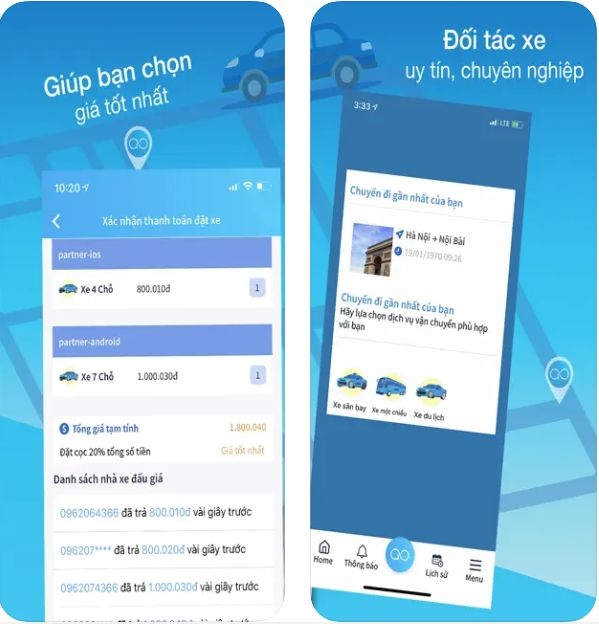 cong nghe dau gia tren ung dung