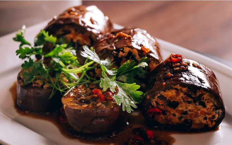 Cà tím nấu chay (ảnh 6)
