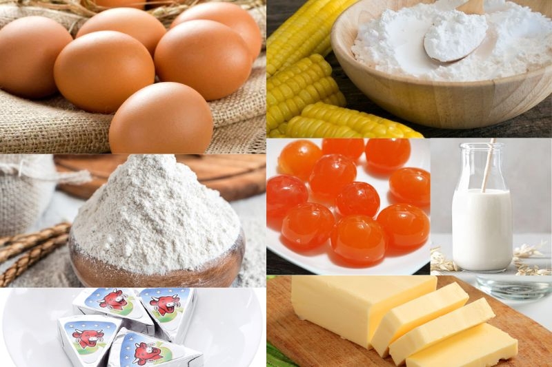 Bánh bông lan trứng muối bằng nồi chiên không dầu 1.jpg
