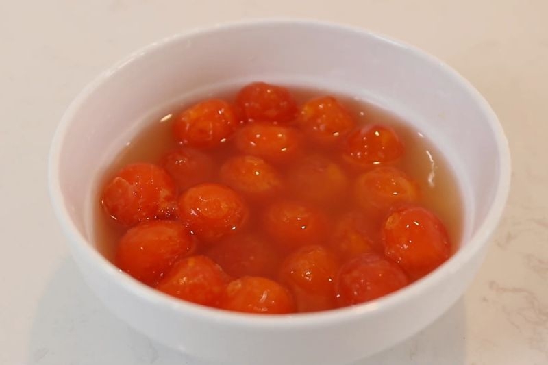 Bánh bông lan trứng muối bằng nồi chiên không dầu 7