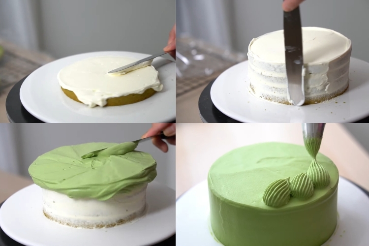 Bánh kem matcha (8)