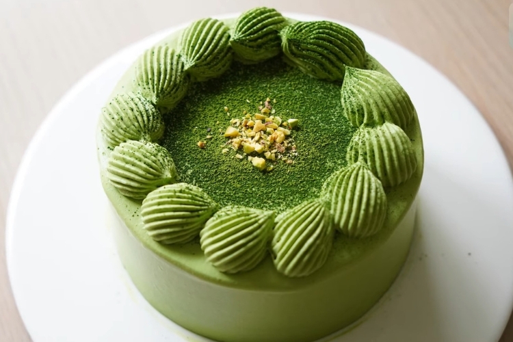 Bánh kem matcha (9)