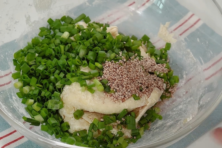 Bánh quy hành vừng 3