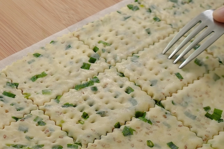 Bánh quy hành vừng 6