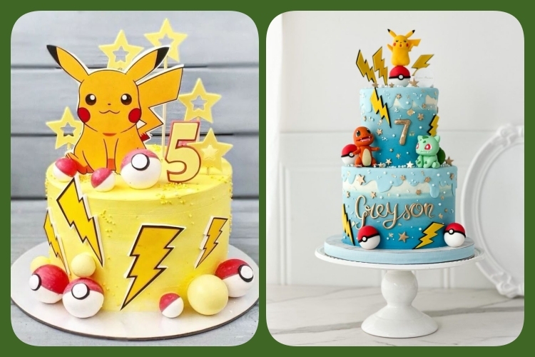 Bánh sinh nhật Pikachu ảnh 17