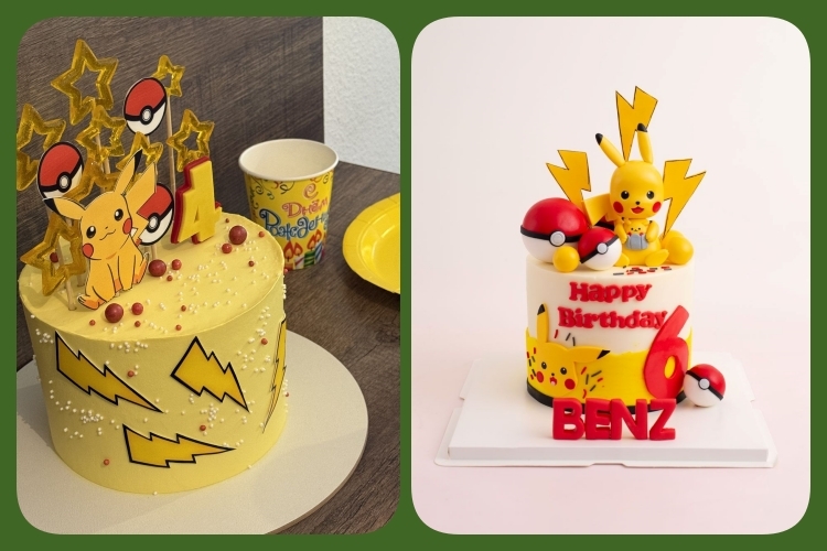 Bánh sinh nhật Pikachu ảnh 18