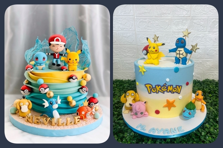 Bánh sinh nhật Pikachu ảnh 24