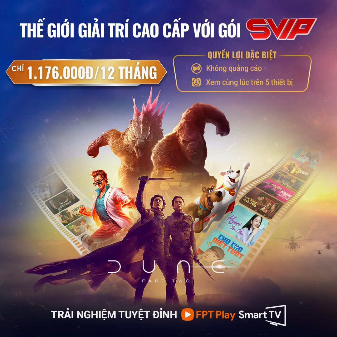 FPT Play - Gói SVIP 365 ngày