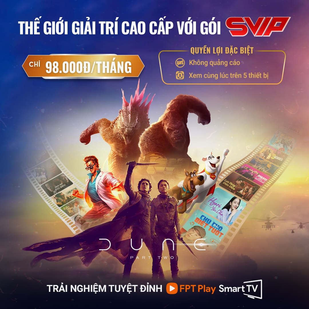 FPT Play - Gói SVIP 30 ngày