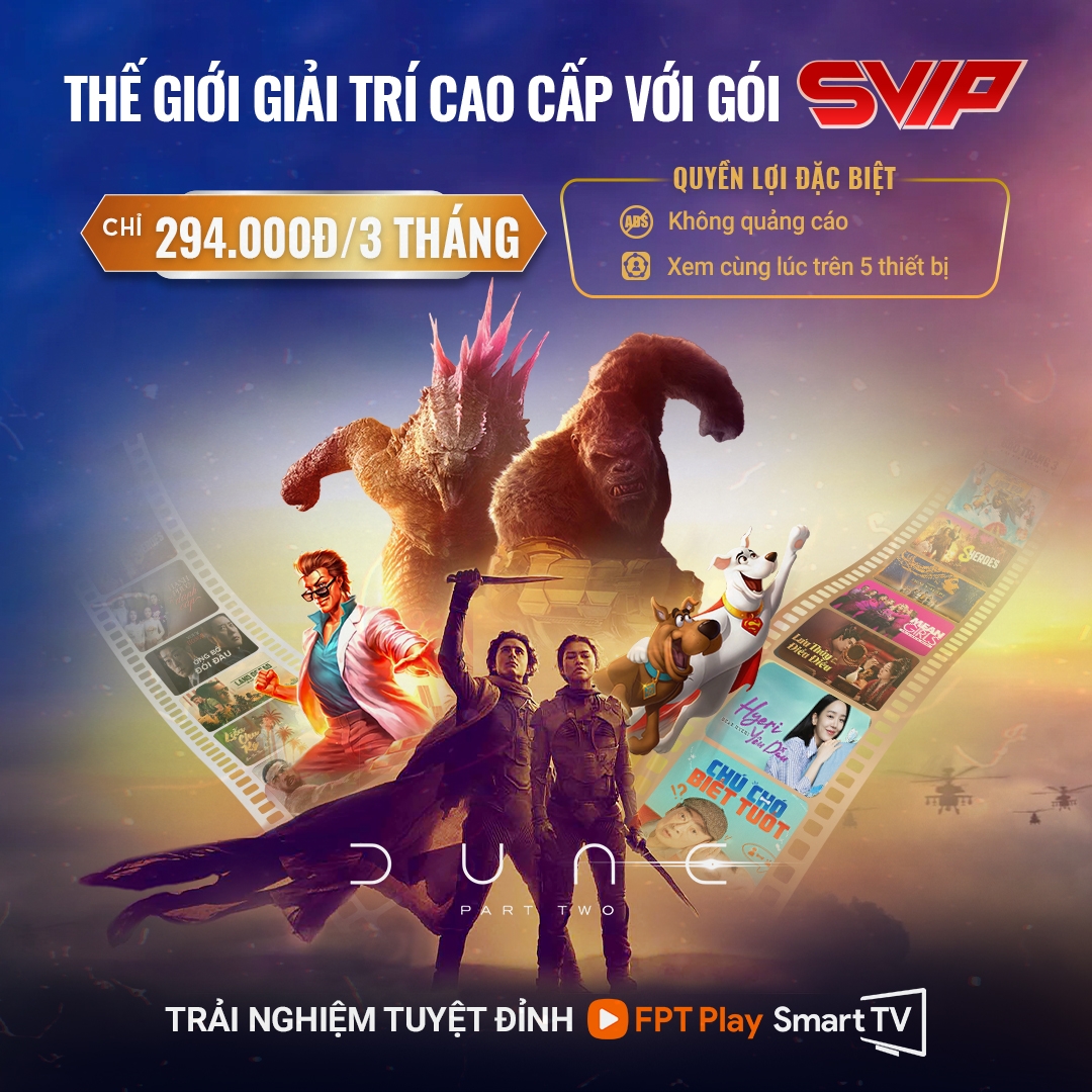 FPT Play - Gói SVIP 90 ngày