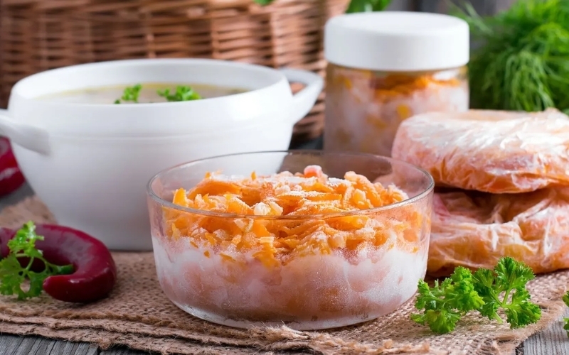 Bảo quản thức ăn chín trong ngăn đá (9)