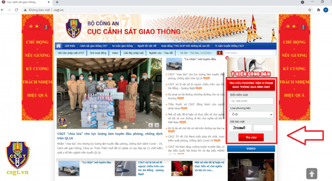 Bị phạt nguội nhưng không nhận được thông báo (5)