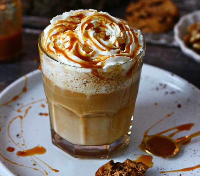 Cà phê latte hình 3