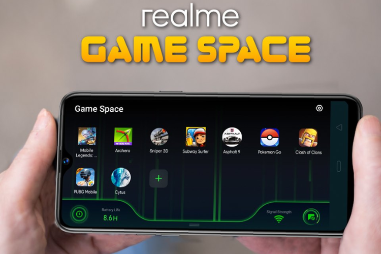 Cách bật không gian trò chơi trên Realme 1