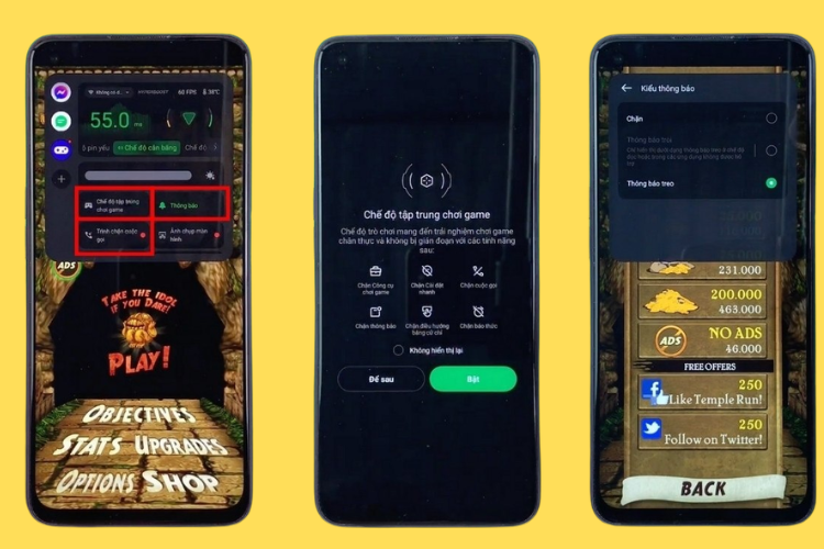 Cách bật không gian trò chơi trên Realme 6