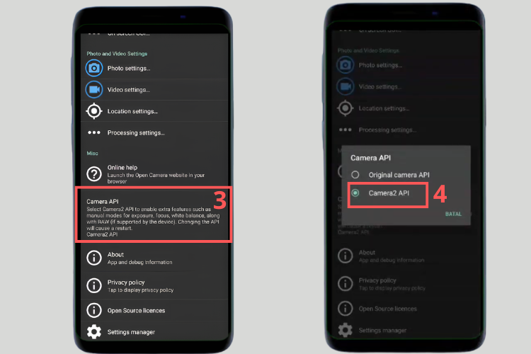Cách chụp 0.5 trên OPPO 5