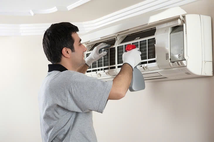 Cách đánh bóng nhựa máy lạnh ảnh 3