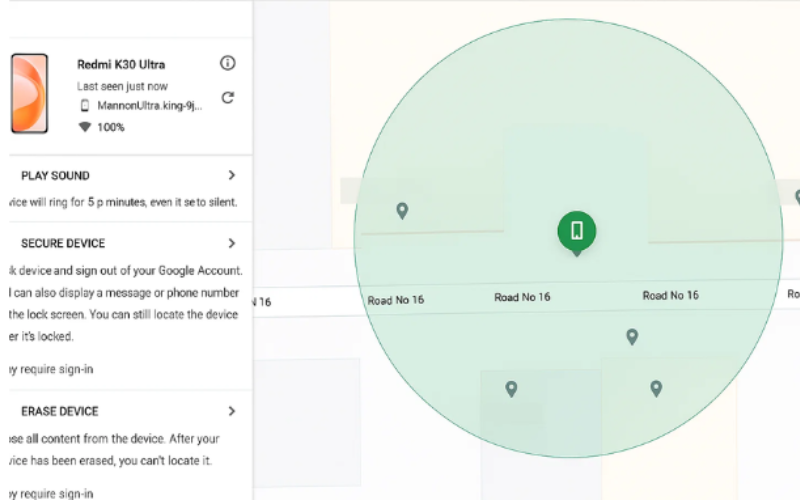 Cách định vị điện thoại Xiaomi bị mất (ảnh 5)