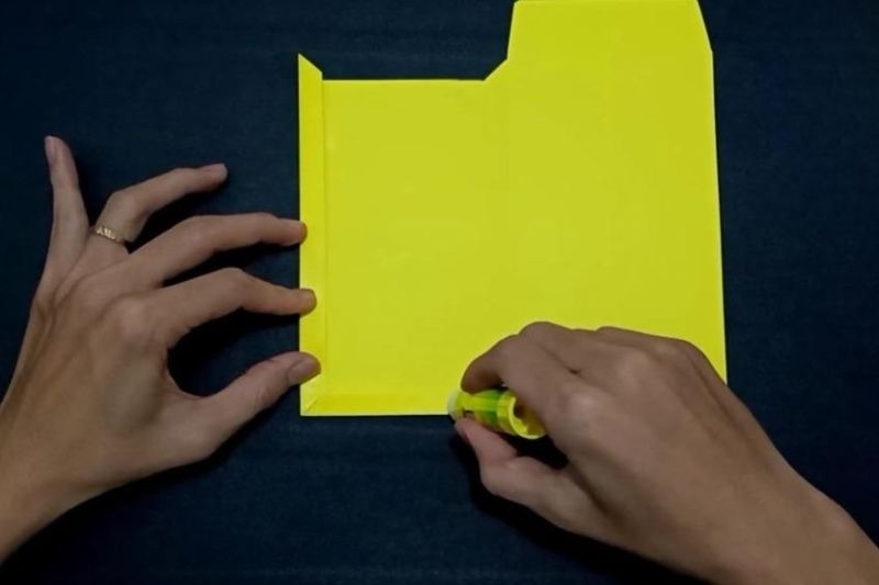 Cách gấp bao lì xì 8