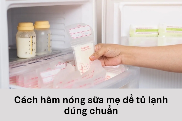 Cách hâm nóng sữa mẹ để tủ lạnh mà vẫn giữ trọn vitamin và khoáng chất, bảo vệ sức khỏe bé yêu